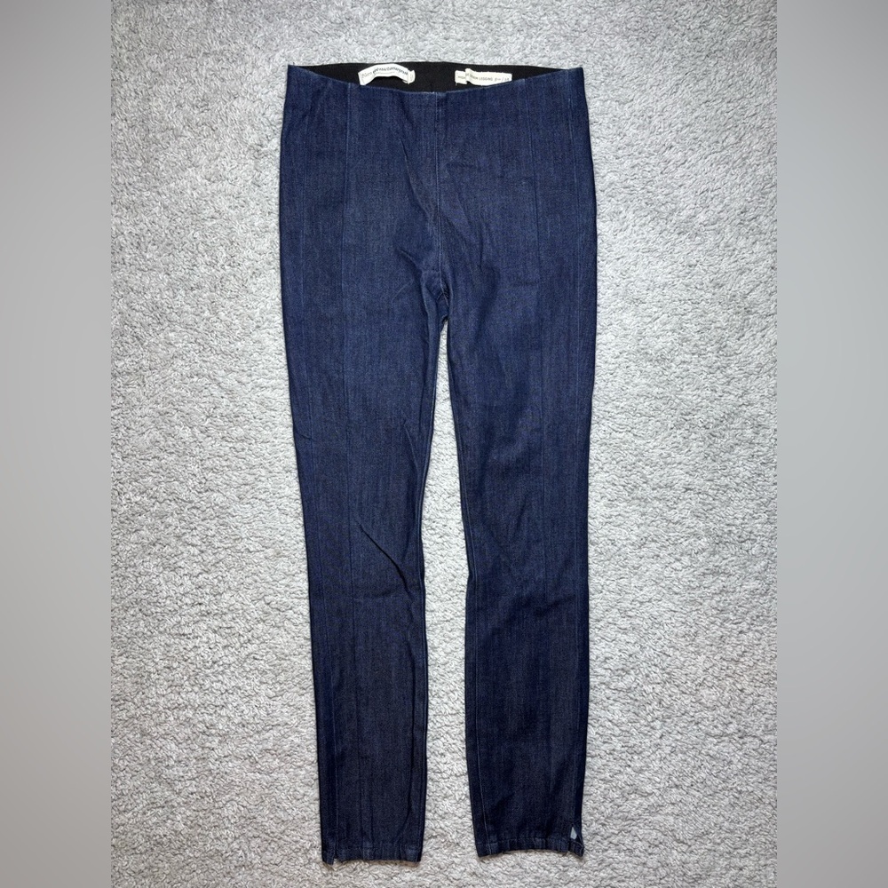 Pilcro by Anthropologie Jeans Womens 28 High Rise Legging Denim Dark Pull On